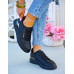 Czarne Klasyczne Buty Sportowe Sneakersy Proffesional