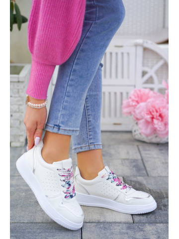 Trampki Na Grubej Podeszwie Buty Sportowe Flowers