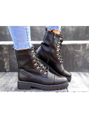 Botki Zimowe Buty Damskie Trapery Workery Glorie