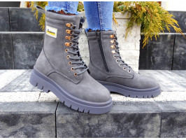 Buty Ocieplane Zimowe Trapery Botki Damskie HiTec None