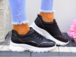 Buty Sportowe Damskie Sneakersy Nell Skóra