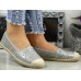 ESPADRYLE TRAMPKI TENISÓWKI ażurowe srebrne