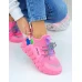 Różowe Buty Sportowe Na Platformie Fit Love