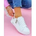 Białe Trampki Buty Sportowe Ze Skóry Evolutions