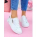 Białe Trampki Buty Sportowe Ze Skóry Evolutions