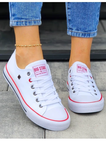 Białe Trampki Tenisówki Buty Sportowe Damskie Big Star 101