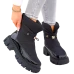 Czarne Buty Zimowe Ocieplane Śniegowce Z Futrem Best