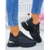 Czarne Buty Sportowe Na Grubej Podeszwie Vices