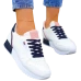 Białe Buty Sportowe Sneakersy Royal